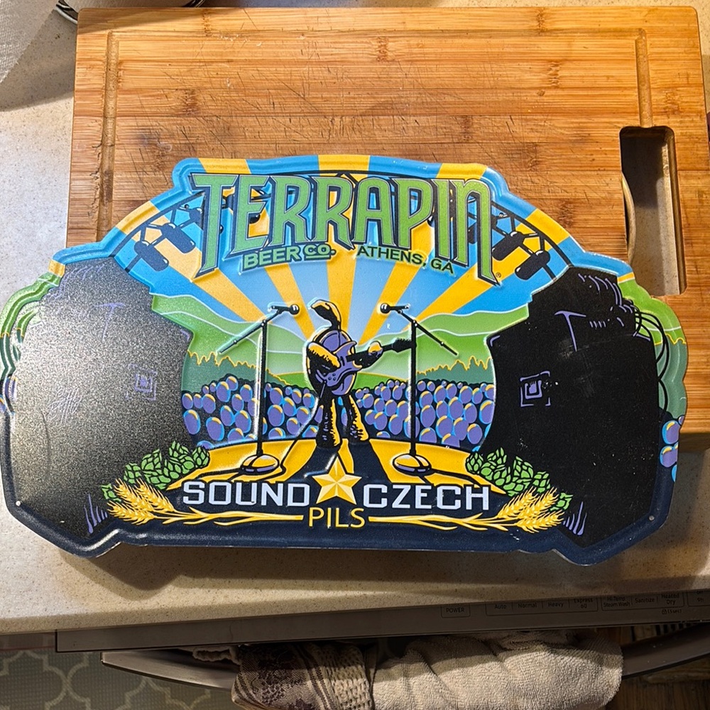 Terrapin Sound Czech Pilsner Beer Sign